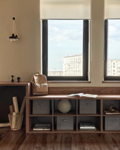 Реализованный интерьер квартиры на 9-м этаже в ЖК бизнес-класса B'Aires на севере Москвы. 05