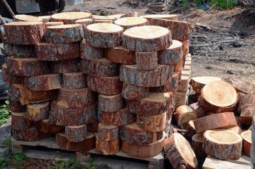 Пол из спилов. 09