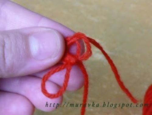 Клубничная мечта.  Мастер-класс на пальцах. 03