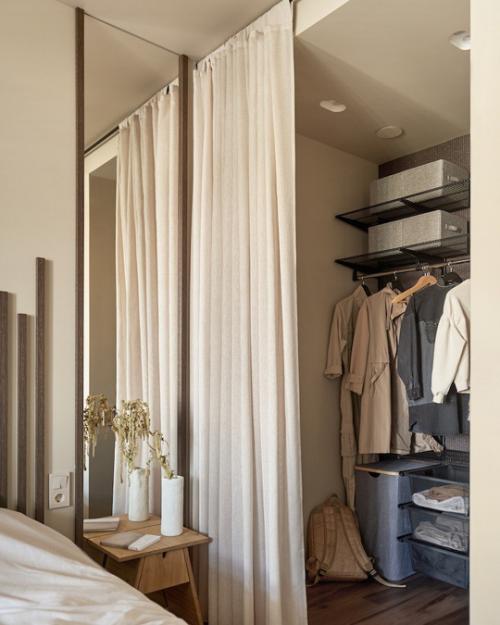 Реализованный интерьер квартиры на 9-м этаже в ЖК бизнес-класса B'Aires на севере Москвы. 07