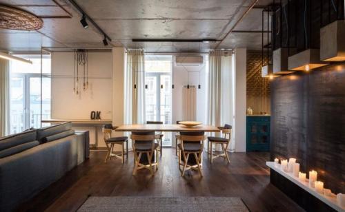 Квартира - студия в стиле лофт в Киеве. 01