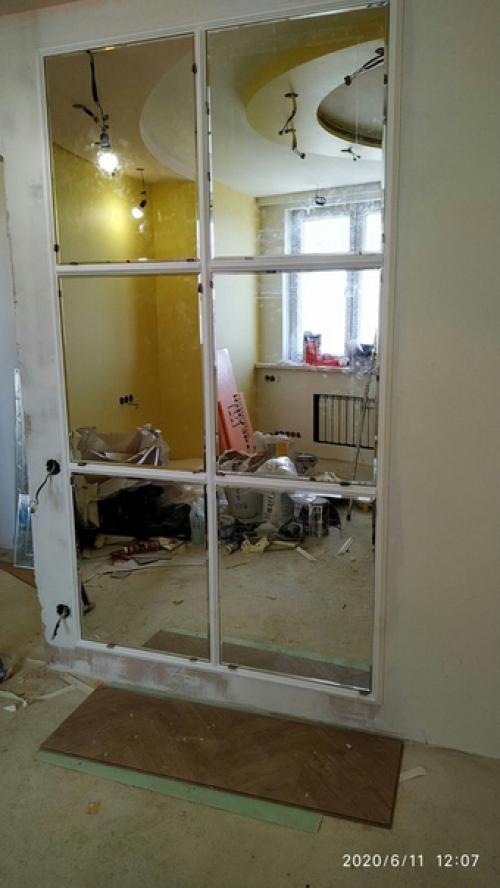 Начали оформление квартиры по проекту Натальи Ушаковой: 01