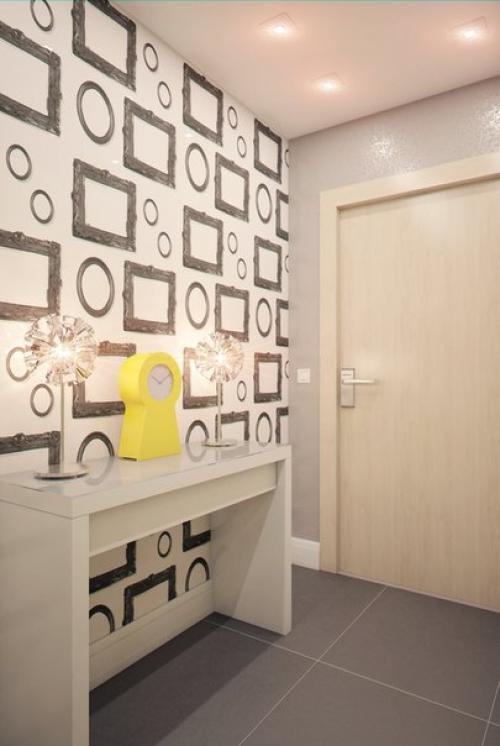 Интерьер маленькой квартиры - студии 28 кв. 06