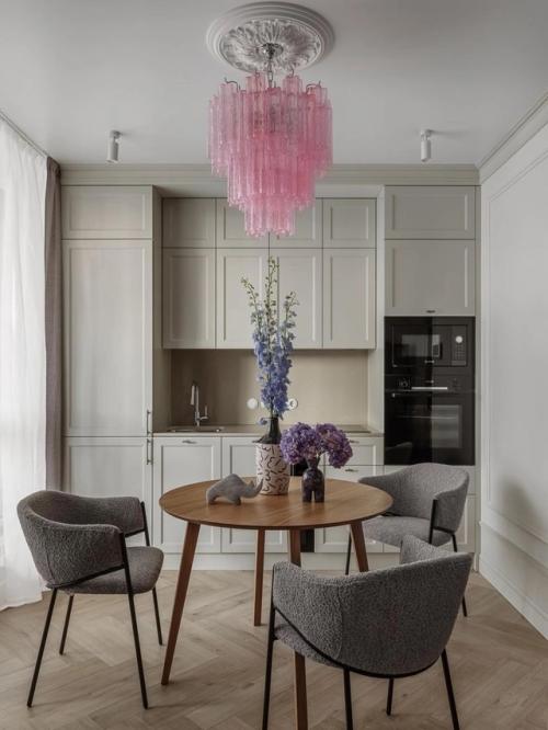 Реализованный интерьер квартиры для супружеской пары, в Краснодаре.