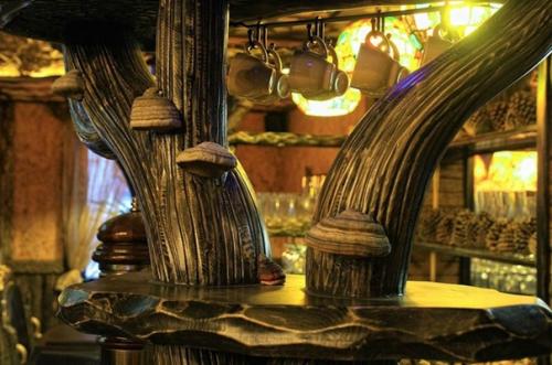 Необычный дизайн в Forrest Cafe на лиговском. 04