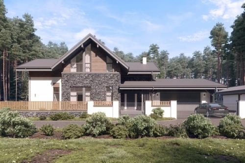 Дом в ямском лесу от архитектора максима чугреева. 03