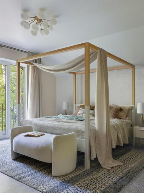 Современный дом с французским настроением и этническими акцентами. 02