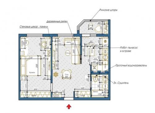 Пятничное красивое.  Вот такой ремонт по нашему дизайн - проекту скоро появится в одной из квартир в ЖК олимпийский. 09