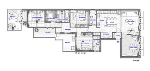 Обновление интерьера квартиры в тайбэе. 09