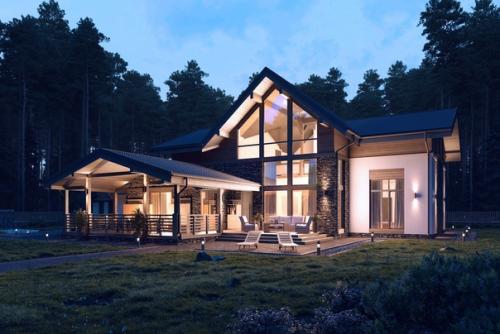 Дом в ямском лесу от архитектора максима чугреева. 05