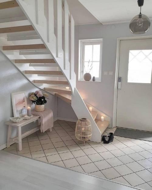 Интерьер дома в белом цвете. 06