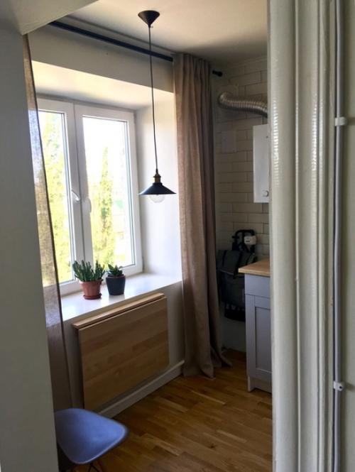 Ремонт нашего подписчика Станислава Белькова в однокомнатной квартире 30 м 2 делался своими силами и вдохновлен скандинавскими интерьерами. 03