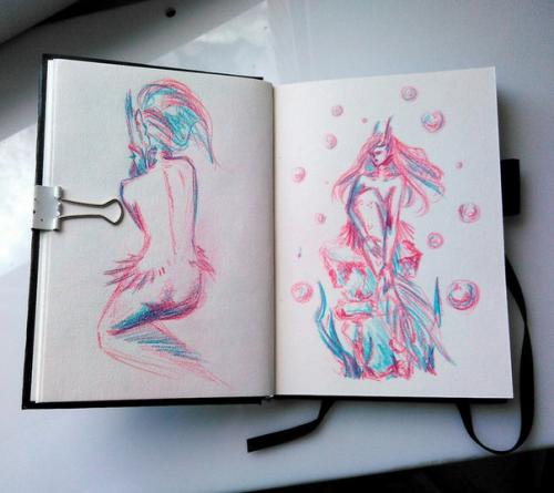 200 идей для зарисовок в скетчбуке? 01