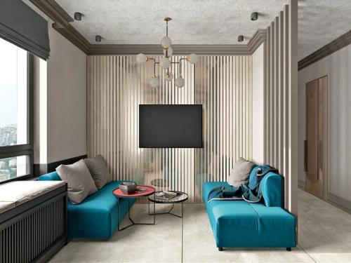 Комфортная трёшка с двумя детскими и спальней. 02