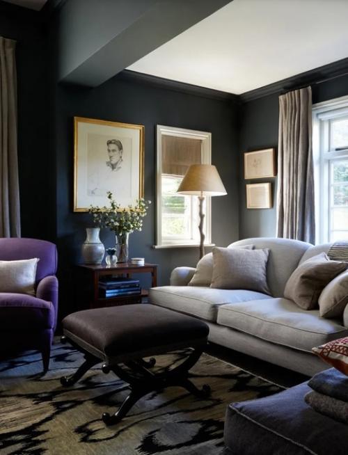 Уютный и элегантный дом дизайнера интерьера Mark Smith на острове Уайт. 05