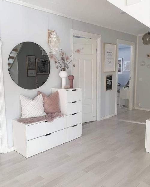 Интерьер дома в белом цвете. 07