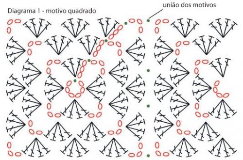 Из мотивов вязание крючком покрывало? 03