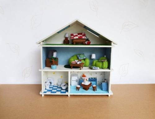 Игрушечный домик собственными руками?