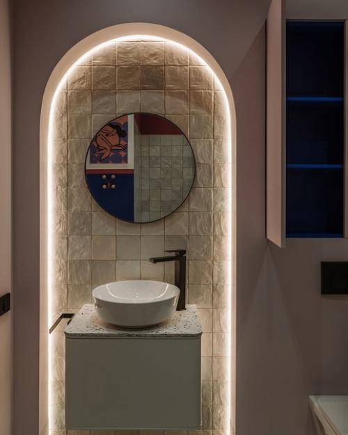 Много гипсокартона и ниш * квартира 45 кв. 06