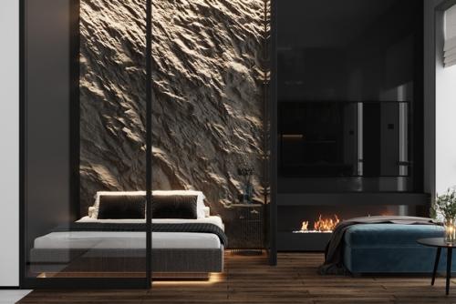 Стильный и современный интерьер квартиры для молодых и амбициозных ребят (ЖК Wellton Towers, г. Москва. 01