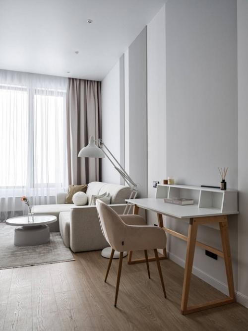 Интерьер 1-комнатной квартиры 46, 4 кв. 07