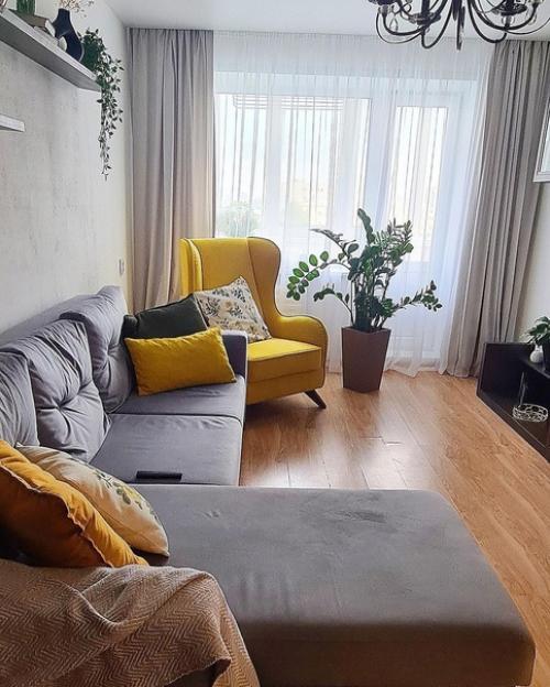 Ольга Olgasnv виртуозно преображает свой интерьер с помощью текстиля. 02