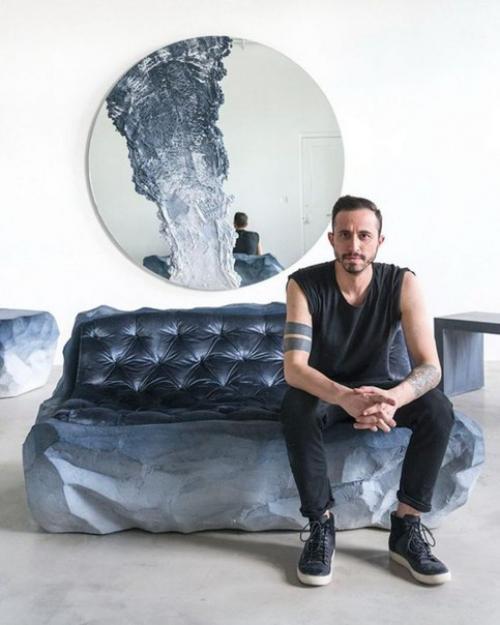 Почти каменная мебель Fernando Mastrangelo. 01