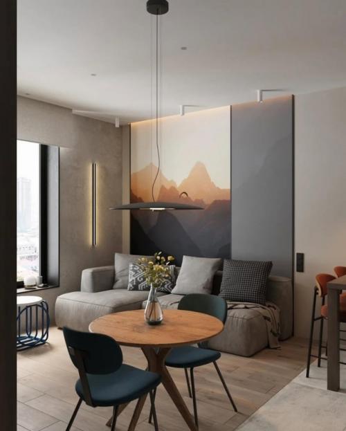 Интерьер квартиры для пары. 03