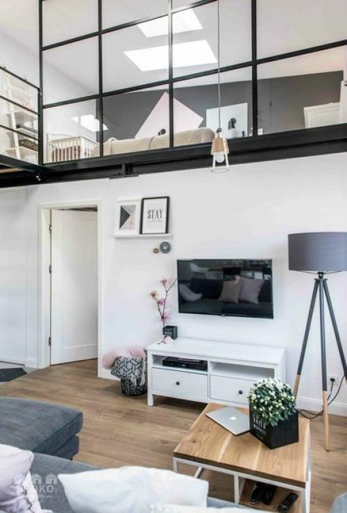 Просторная квартира. С двумя уровнями. 07