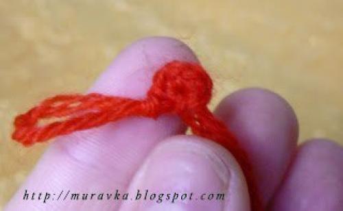 Клубничная мечта.  Мастер-класс на пальцах. 04