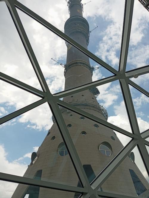 Останкино. Вчера с классом ребёнка ездили из Дубны в телевизионный технический центр Останкино. 03