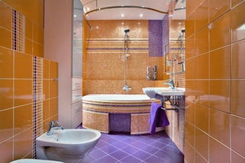 Цветовые решения для ванной комнаты. 06