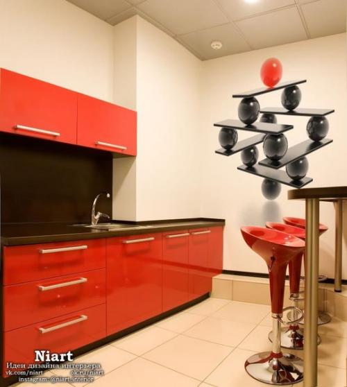 Кухни с фотообоями. 06