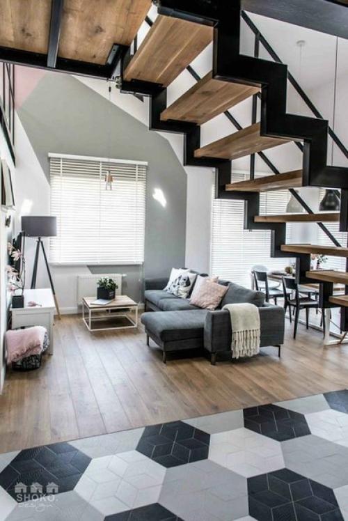 Просторная квартира. С двумя уровнями. 09