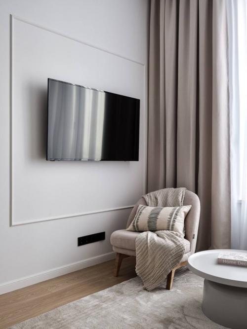 Интерьер 1-комнатной квартиры 46, 4 кв. 05