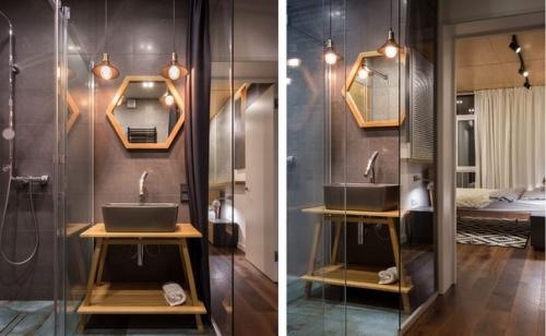 Квартира - студия в стиле лофт в Киеве. 05