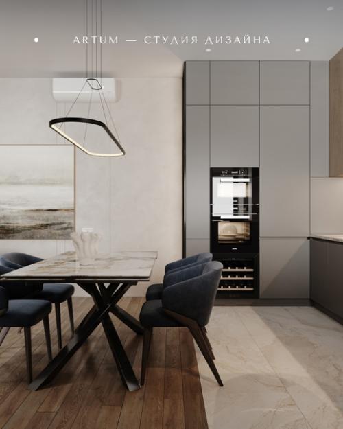 Новый проект: стильный и современный интерьер для молодой пары в ЖК Фамилия - 103 М 2! 05