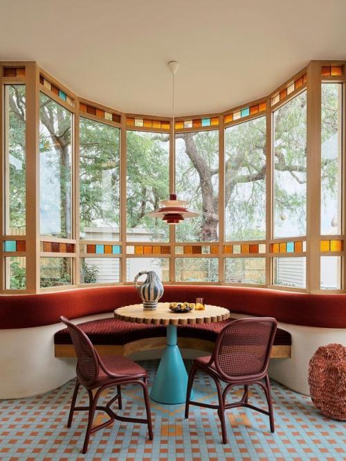 Восточный уют и скандинавская простота в одном доме. 04