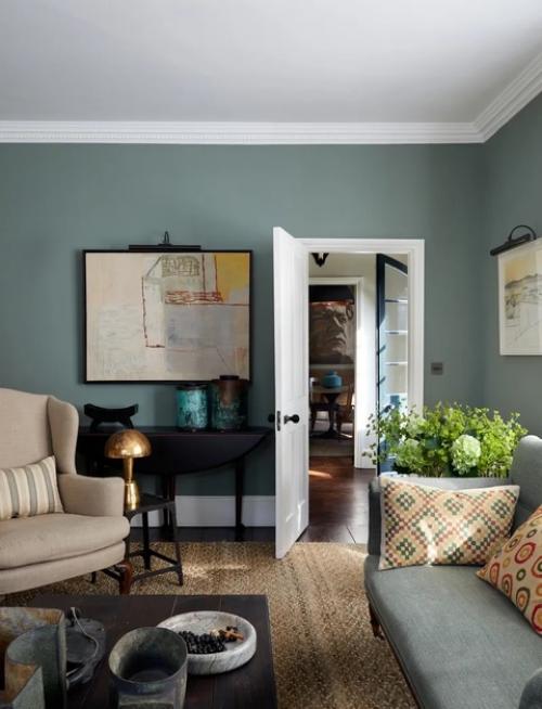 Уютный и элегантный дом дизайнера интерьера Mark Smith на острове Уайт. 02