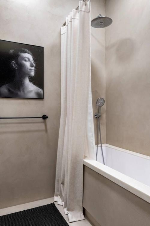 Евротрёшка с кухней - островом и необычной планировкой спальни. 08