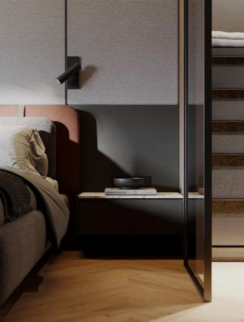 Спальня в новом проекте 4 х комнатной квартиры 113, 5 м в ЖК новый город. 04