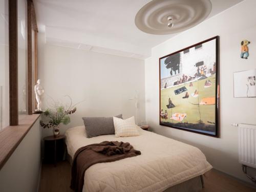 Интерьер скандинавской квартиры - студии 43 м 2 в доме начала 20 века. 04