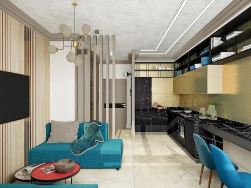 Комфортная трёшка с двумя детскими и спальней. 01