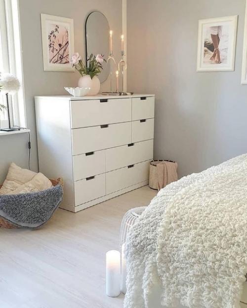 Интерьер дома в белом цвете. 04