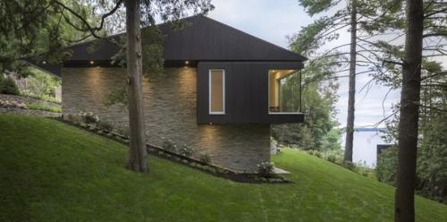Дом возле озера в Канаде. 01