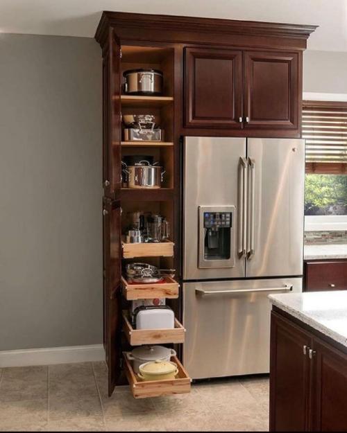 Классные идеи хранения в кухне и не только. 03