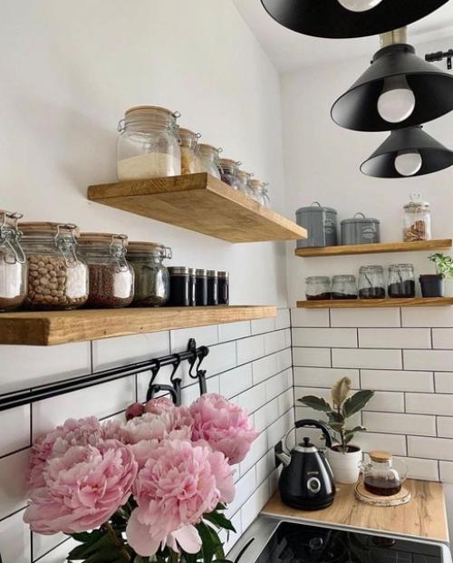 Красивая кухня. В светлых тонах. 06