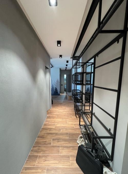 Декоративная штукатурка в интерьере квартиры в ЖК Атлантида. 02