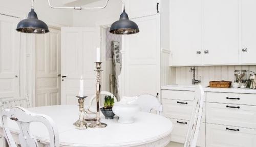 Стильный интерьер дома с винтажными элементами. 07