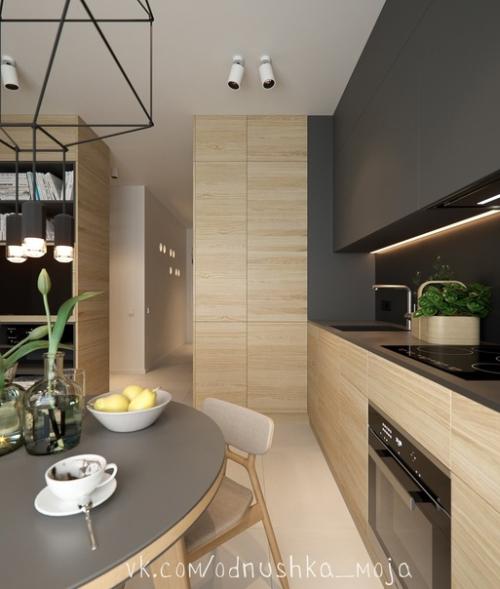 Эклектичный интерьер квартиры - студии в Санкт-петербурге. 02